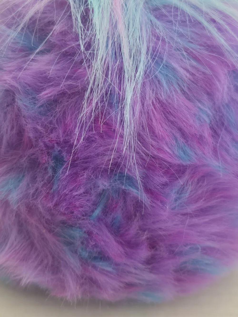 2023 Furby Purple Plush Tie Dye Interactive Voice Activated Glowing Ears *WORKS*